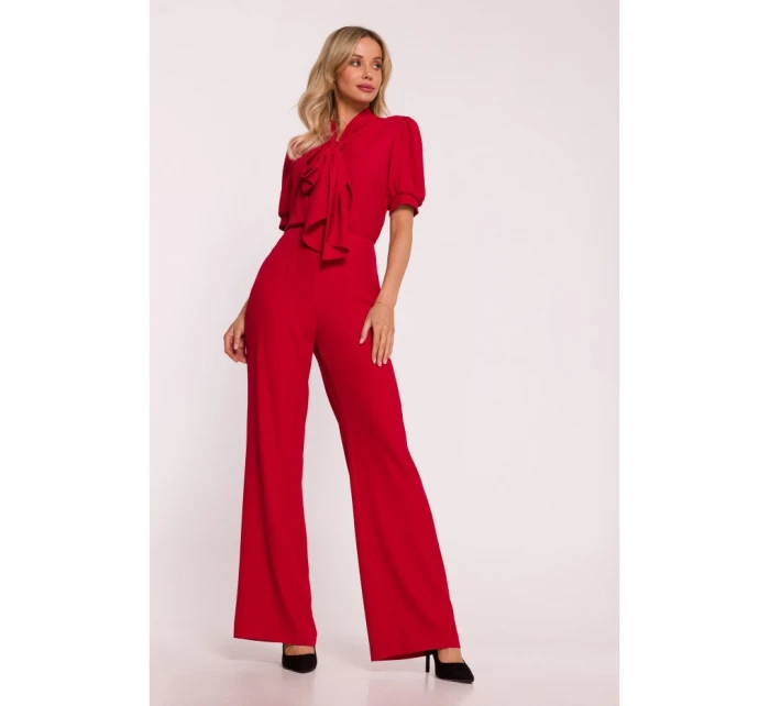Dámská kombinéza S421 červená - Stylove Dámská kombinéza S421 červená - Stylove