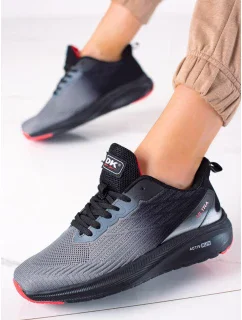 Designové  tenisky dámské šedo-stříbrné bez podpatku