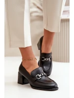 Polobotky na podpatku model 199318 Step in style Polobotky na podpatku model 199318 Step in style