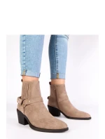 Boty na podpatku model 222049 Solea Boty na podpatku model 222049 Solea