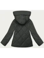 Dámská bunda v army barvě pro přechodné období (5M3175-136) Dámská bunda v army barvě pro přechodné období (5M3175-136)