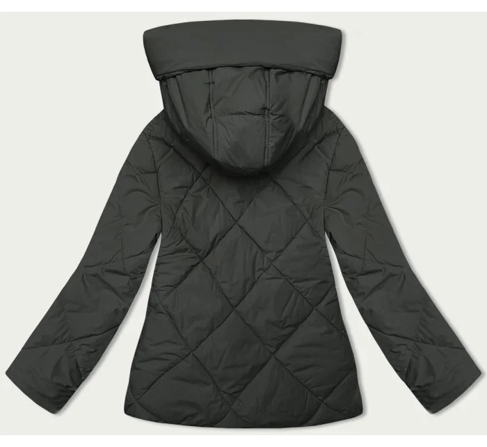 Dámská bunda v army barvě pro přechodné období (5M3175-136) Dámská bunda v army barvě pro přechodné období (5M3175-136)