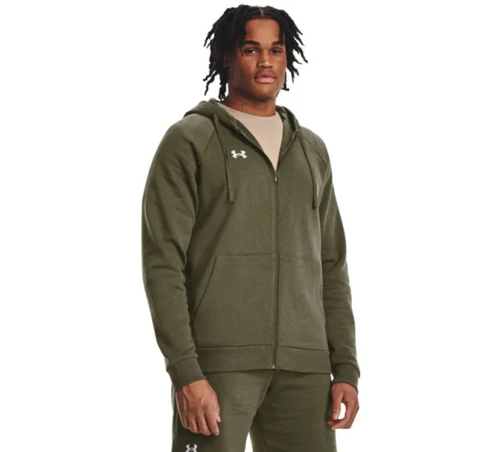 Under Armour Rival Fleece FZ Hoodie M 1379767 390 pánské