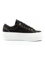 Lee Cooper dámská sportovní obuv na platformě černá se zlatými dámskými teniskami Lee Cooper dámská sportovní obuv na platformě černá se zlatými dámskými teniskami