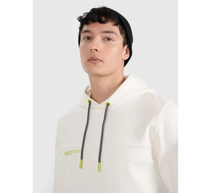 Pánská nepromokavá mikina s kapucí 4F 4FRAW25TSWSM2458-11S