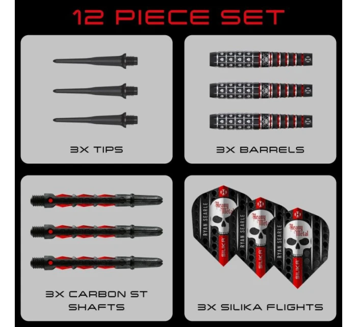 Šipky Harrows RYAN SEARLE SERIES 3 90% softip Šipky Harrows RYAN SEARLE SERIES 3 90% softip