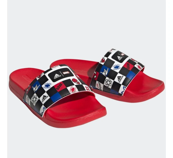 Dětské žabky Adilette Comfort Spiderman K Jr HP7758 - Adidas 