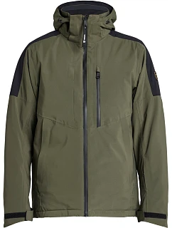 Tenson Core Ski Jacket Men Pánská lyžařská bunda s kapucí 84.7086 olive
