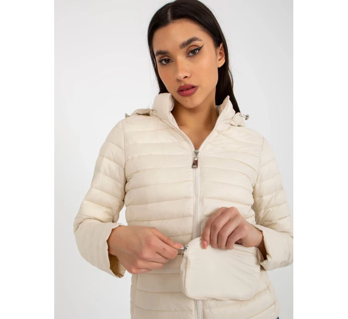 Dámská bunda NM KR D2 3880 .99P světle béžová - FPrice Dámská bunda NM KR D2 3880 .99P světle béžová - FPrice