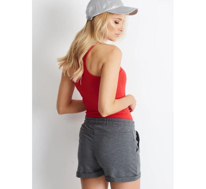 Šortky RV SN 4946.85P tmavě šedá