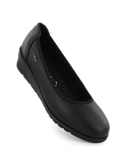 Dámské kožené nazouvací boty černé model 21905488 - Rieker