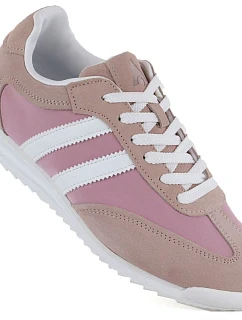 Dámské kožené sportovní polobotky růžové model 22116002 - McArthur