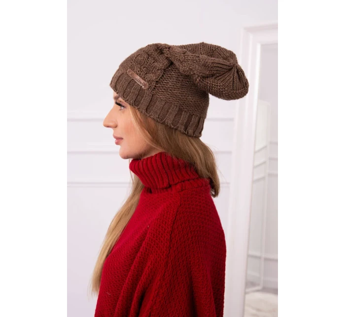 Fleecová čepice Ula K271 cappuccino Fleecová čepice Ula K271 cappuccino