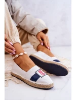 Dámské espadrilky Big Star bílá a tmavě modrá model 21580397 - Big Star Shoes