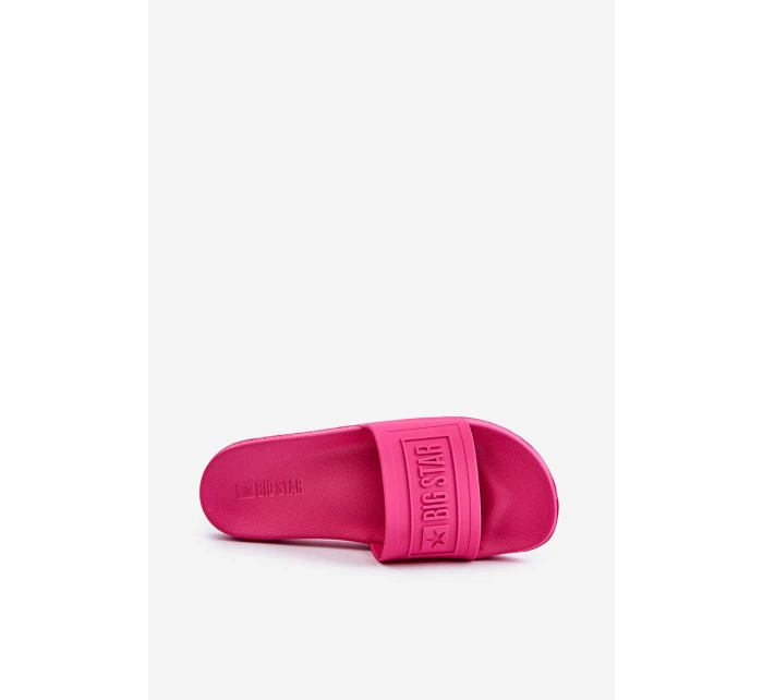 Lehké dámské pantofle Big Star model 21675988 fuchsie - Big Star Shoes Lehké dámské pantofle Big Star model 21675988 fuchsie - Big Star Shoes