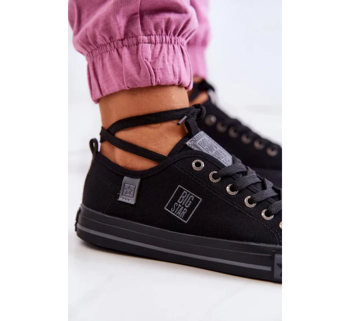 Dámské klasické tenisky Big Star - černé Dámské klasické tenisky Big Star - černé