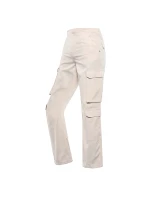 Dámské široké  kapsáče nax NAX SERDA pastel parchment