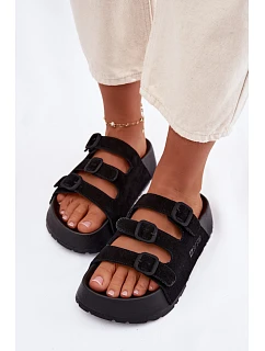 Klapky na platformě model 226347 Step in style