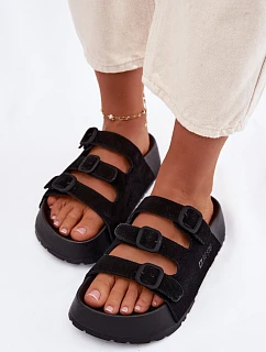 Klapky na platformě model 226347 Step in style