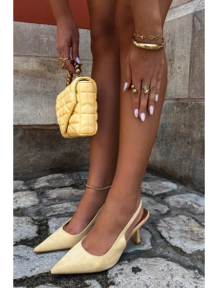 Sandály na podpatku  model 228959 Step in style