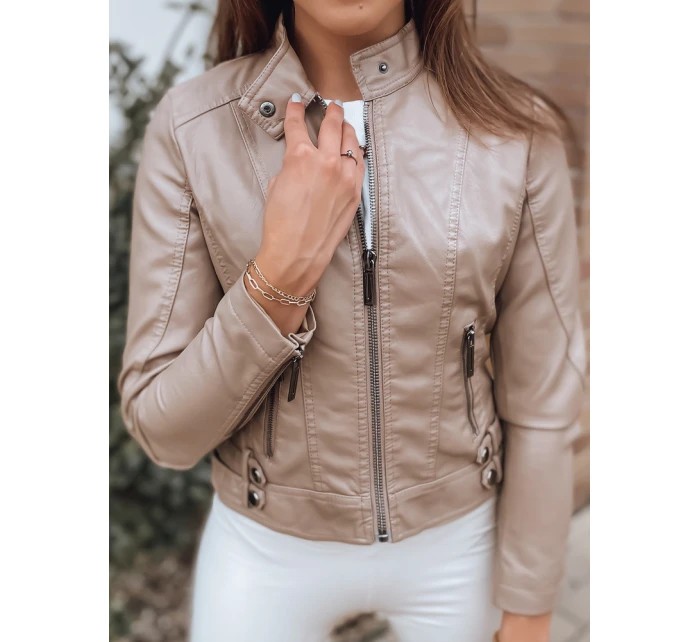 Dámská bunda ALNIS beige FashionStreet TY3041