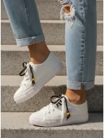 Sneakersy damskie białe model 22010018 - FashionStreet