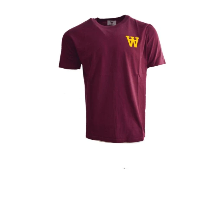 Wood Wood Ace tričko AA Burgundy - 10235702-2222-Burgundy