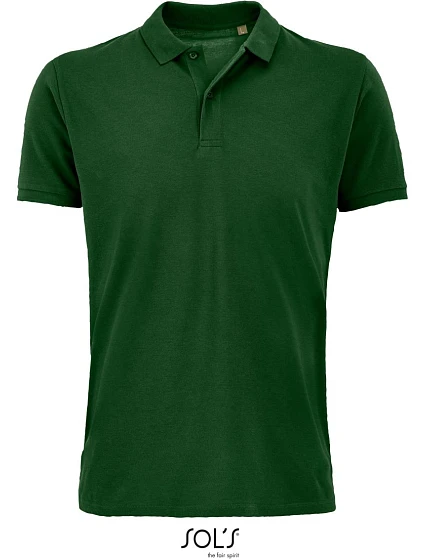 SOL'S Planet Men Pánské piqué polo z bio bavlny 25.3566 bottle green SOL'S Planet Men Pánské piqué polo z bio bavlny 25.3566 bottle green