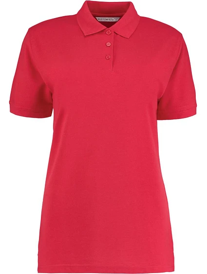 Kustom Kit KK 703 Dámské piqué polo "Superwash" 43.0703 red Kustom Kit KK 703 Dámské piqué polo "Superwash" 43.0703 red