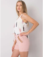 Šortky DHJ SN 13260.38P světle růžová