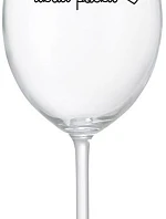 ÚKLID POČKÁ - čirá sklenice na víno 350 ml