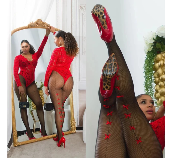 Sexy punčocháče s mašlemi  model 21075757 - In-style Fashion