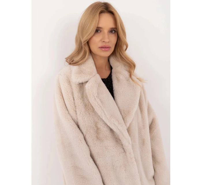 Dámský kabát TW CZ BI G230119.32 Světle béžový - FPrice