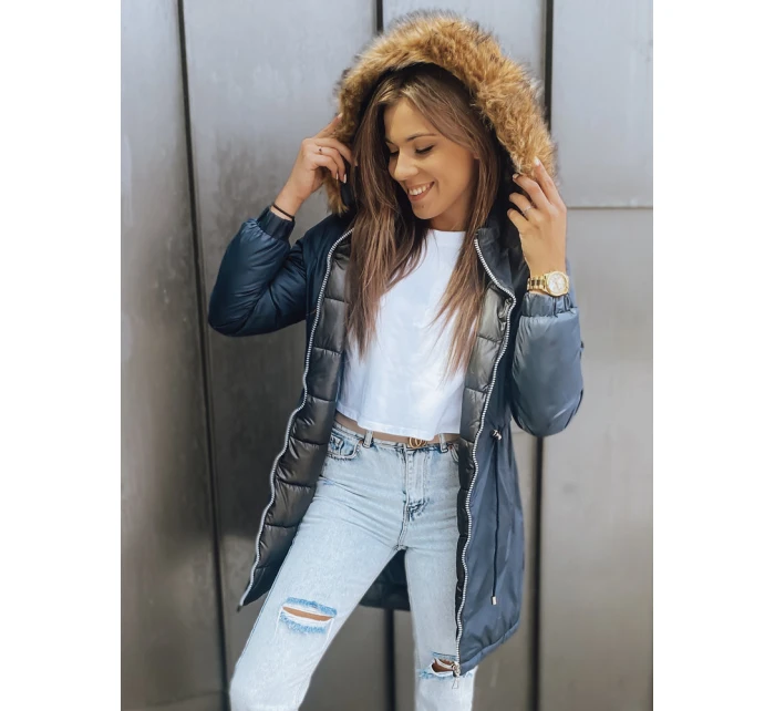 Dámská zimní bunda parka SANAH navy blue FashionStreet TY2888