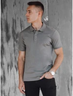 Pánská grafitová polokošile Dstreet model 21977416 - FashionStreet