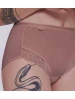 Dámské kalhotky Romance Maxi - CACAO - hnědé 1141 - SLOGGI