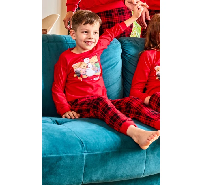 Cornette Dětské chlapecké pyžamo 593/171 Winter 86-128 Cornette Dětské chlapecké pyžamo 593/171 Winter 86-128