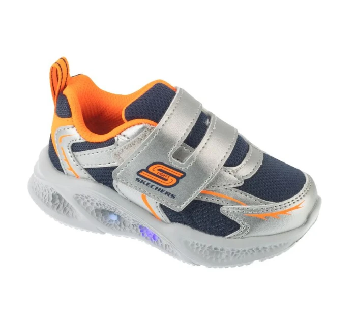 Skechers Meteor-Lights - Glow Spike 401498N-SLOR Silver 22 Skechers Meteor-Lights - Glow Spike 401498N-SLOR Silver 22