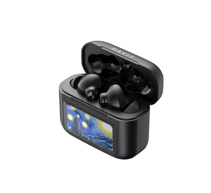 Bezdrátová sluchátka TWS model 21862084 (černá) - Havit