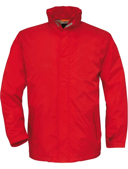 B&C Ocean Shore Bunda s tepelnou podšívkou 01.0824 red