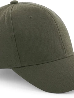 Beechfield B 65 6 panelová kšiltovka "Pro Style" 53.0065 olive green