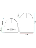 Beechfield B 336R Pletená čepice Patch "Tonal" 53.336R biscuit Beechfield B 336R Pletená čepice Patch "Tonal" 53.336R biscuit