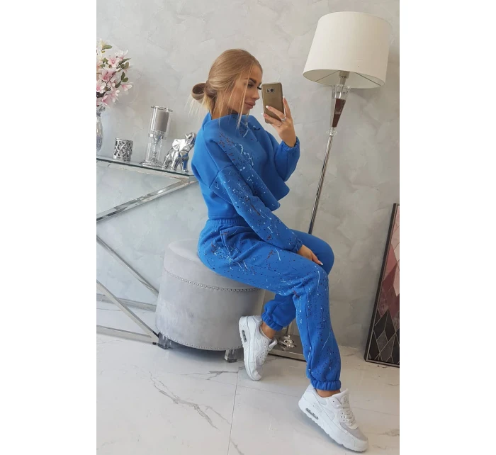 Izolační sada s barevným potiskem chrpově modrá