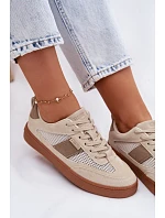 Dámské tenisky Big Star model 22100903 Béžové - Big Star Shoes Dámské tenisky Big Star model 22100903 Béžové - Big Star Shoes