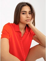 Bluzka model 22087374 pomarańczowy - FPrice