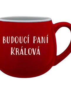 Personalizovaný keramický buclatý hrneček - budoucí paní