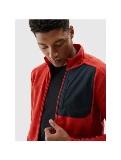 Fleecová mikina 4F M 4FWAW24TFLEM250-70S pánské Fleecová mikina 4F M 4FWAW24TFLEM250-70S pánské