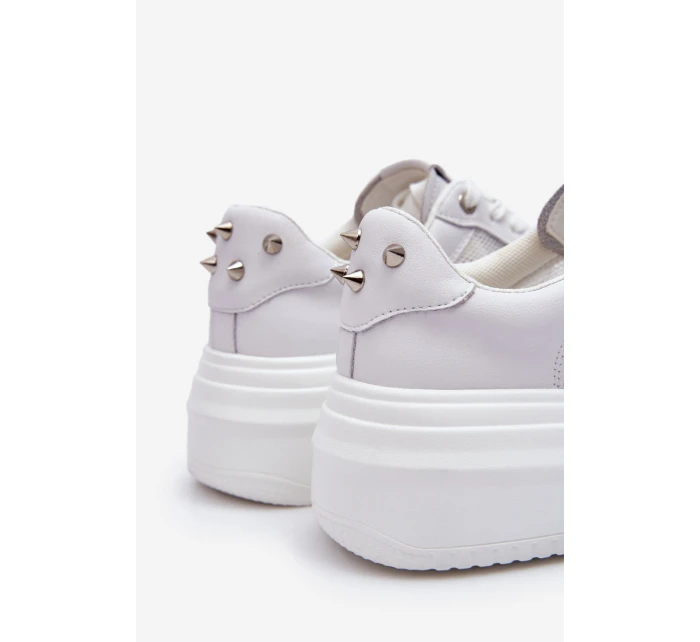 Dámské klasické sportovní boty GOE LL2N4060 Bíle Dámské klasické sportovní boty GOE LL2N4060 Bíle