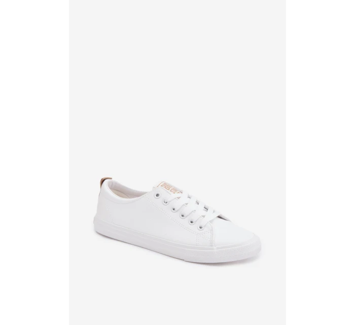 Dámské tenisky z eko kůže Big Star model 22009843 Bílé - Big Star Shoes