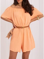 Kombinezon MO KO model 22278446 jasny pomarańczowy - FPrice Kombinezon MO KO model 22278446 jasny pomarańczowy - FPrice